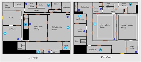 Flee The Facility Map Blueprints (Updated) : r/fleethefacility