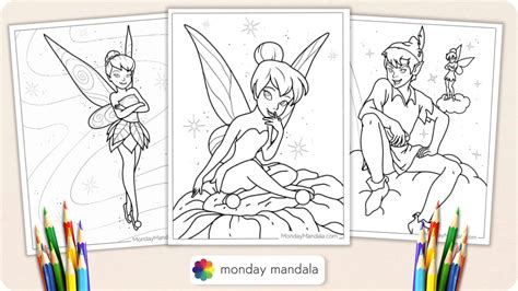 Disney Fairies Coloring Pages Iridessa Light