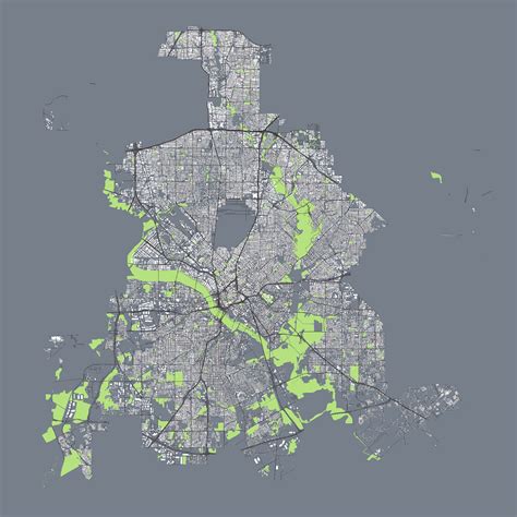 Urban Footprint - The Allocation of Space in U.S. Cities | Geotab