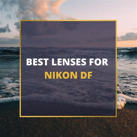 📸 5 MUST-OWN Lenses For Nikon Df In 2024 (Guide)