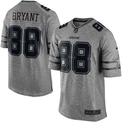 Dez Bryant Dallas Cowboys Nike Gridiron Gray Limited Jersey - Gray ...