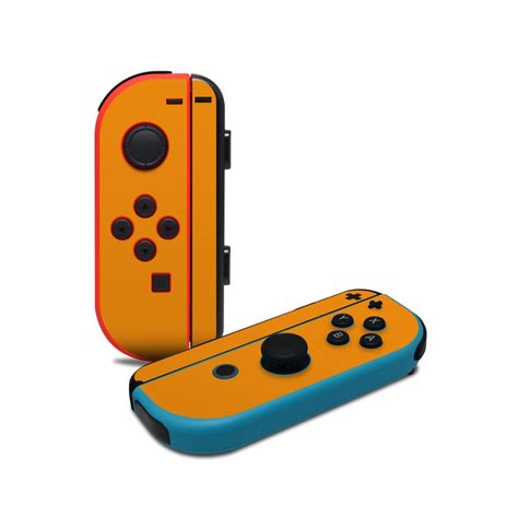 Solid State Orange Nintendo Switch Joy-Con Controller Skin | iStyles