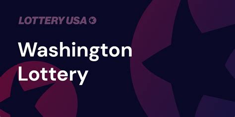 Washington (WA) Lottery - Results and Winning Numbers