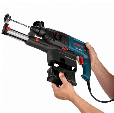 BOSCH SDS Plus Rotary Hammer, 6.1 A Amps, 0 to 4400 Blows per Minute ...