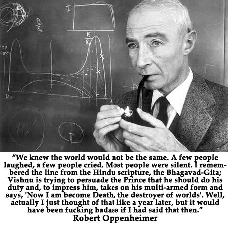 J. Robert Oppenheimer Quotes. QuotesGram