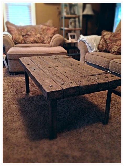 Rustic Barn Door Coffee Table | Coffee table, Door coffee tables, Furniture