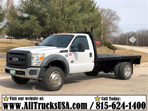 2011 Ford F-550 Flatbed Truck - 390HP, Automatic For Sale, 333,239 Miles | Rockton, IL | C26614 ...