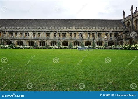 Magdalen College, University of Oxford Stock Photo - Image of cloister, area: 189491190