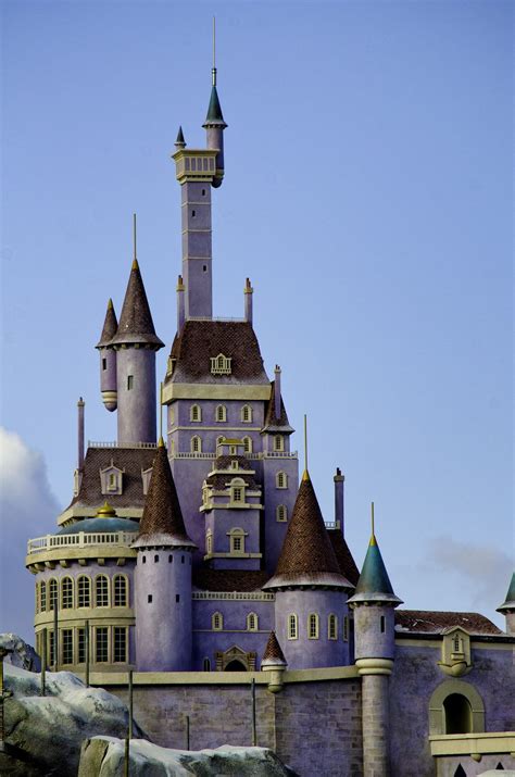 Beauty and the Beast belle's castle | Disney Princess's Castles | Pinterest | Beast, Castles and ...