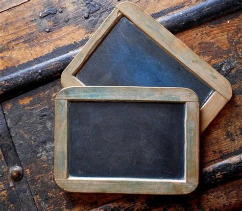 Two Antique School Slates - Old Chalkboard 0698 | Kindheitserinnerungen, Erinnerungen, Kindheit