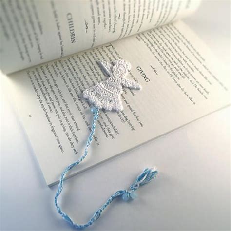 Hand Crochet Angel Bookmark White Angel Bookworm | Crochet angel, Hand crochet, Etsy