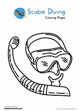 Scuba Diving Coloring Pages For Kids – Free Printables  Art & Craft sketch template