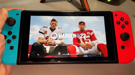 EA Sport Madden NFL 22 On Switch Gameplay - YouTube