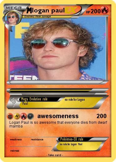 Pokémon logan paul 36 36 - awesomeness - My Pokemon Card