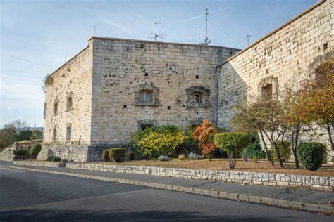 Citadella Citadel at Gellert Hill - Budapest, Hungary Stock Image ...