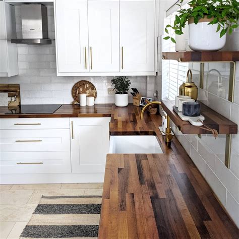 44 wood countertop ideas for your kitchen – Artofit