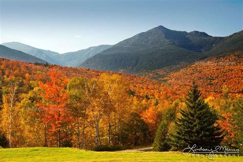 New Hampshire Print, Mt Washington Autumn, White Mountain National ...