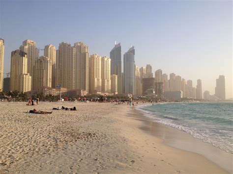 Marina Beach, Dubai.