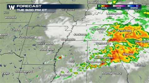 Numerous Severe Storms Possible for the Tennessee Valley Tuesday ...