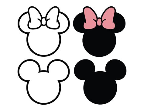 Mickey Friends SVG File Personajes De Mickey Mouse, Personajes De Dibujos Animados De Disney ...