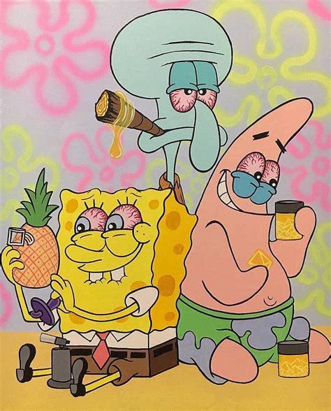 937 Wallpaper Spongebob Weed Picture - MyWeb