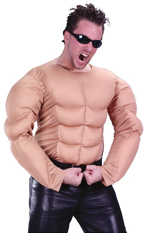 Muscle Shirt Adult Costume - PartyBell.com