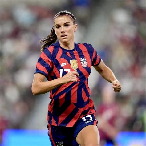 Alex Morgan #13, USWNT forward, 2021 Tokyo Summer Olympics Usa Soccer ...