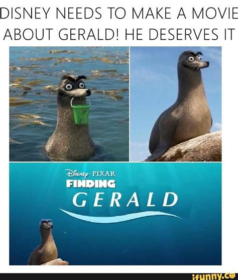 Gerald Finding Dory Characters