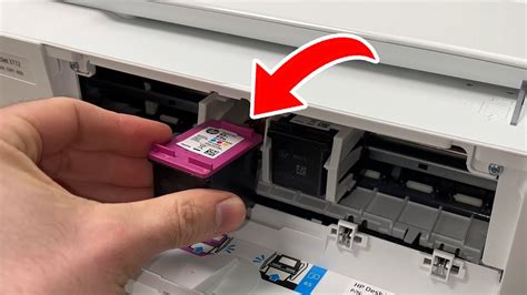 HP Deskjet 3700 Series (3772): How to Install Ink Cartridges - YouTube