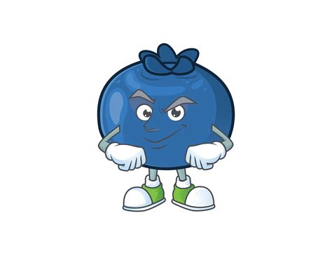 Blueberry Cartoon Character Style Graphic by KongVector2020 · Creative ...