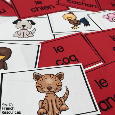 6 fun French Vocabulary Games - Mme R's French Resources