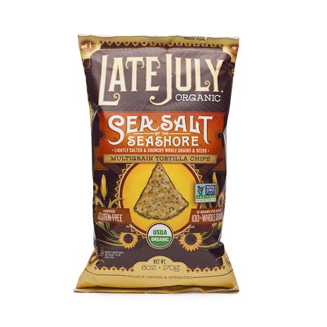 Late July Organic Multigrain Snack Chips - Sea Salt - Thrive Market