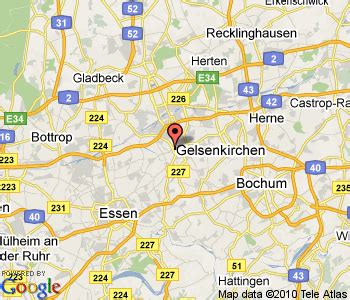 Gelsenkirchen Map - Germany