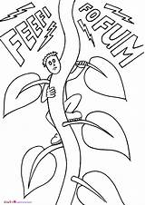 Jack And The Beanstalk Coloring Pages Coloring sketch template