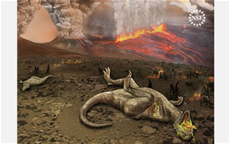 Volcanoes, Not Asteroid, May Have Taken Out the Dinosaurs | NSF ...