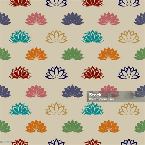 Lotus Wallpaper Stock Illustration - Download Image Now - Abstract ...