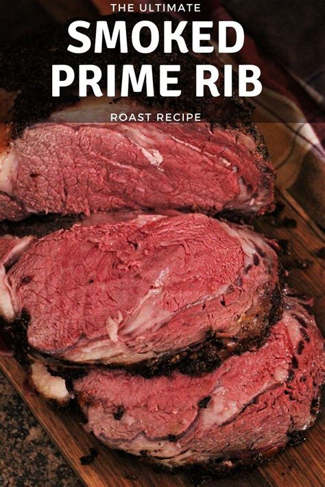 Smoked Prime Rib Roast Traeger Grill Recipes, Smoked Meat Recipes, Rib Recipes, Roast Recipes ...