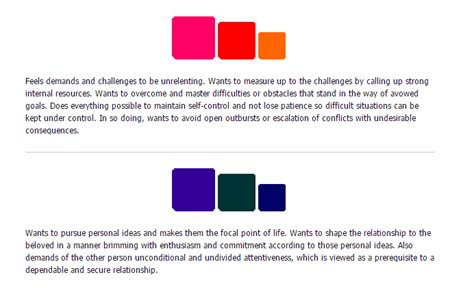 Free Luscher Color Test: Description, Instructions, & Online Variations