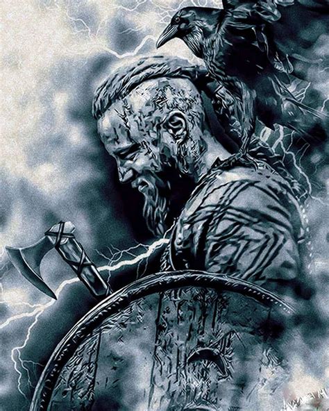 Vikings Ragnar Lothbrok Tattoo