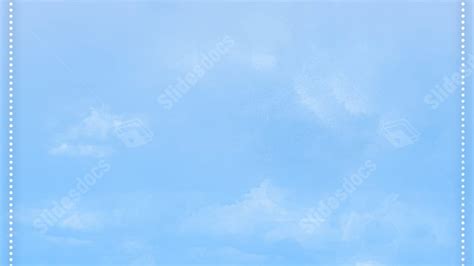 Blue Sky Background For Powerpoint