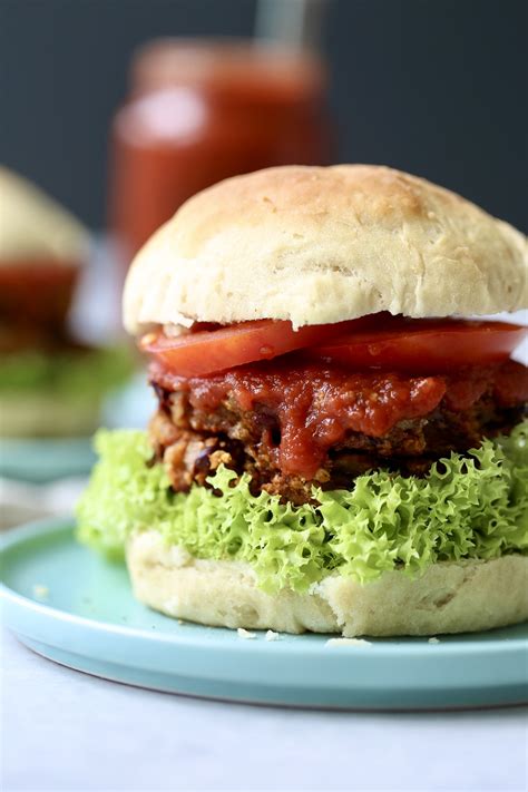 Easy BBQ Veggie Burger Recipe - The Conscientious Eater