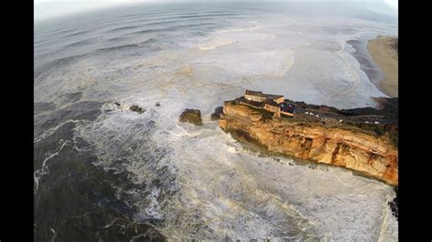 North Canyon Aerial View - Big Waves - Part 1 - Nazare - Portugal - YouTube