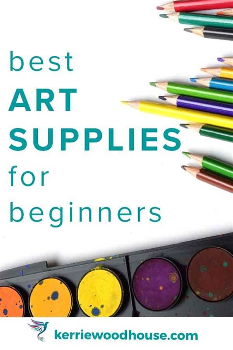 What art supplies are best for beginners? — Kerrie Woodhouse - Easy ...