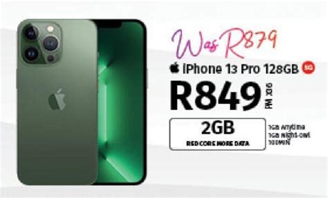 iPhone 13 Pro 128GB 5G offer at Vodacom