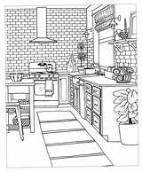 The Inspired Room Coloring Book Creative Spaces To Decorate As You  sketch template