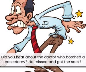 Funny Vasectomy Quotes To Get Him Through The Procedure - The Write ...