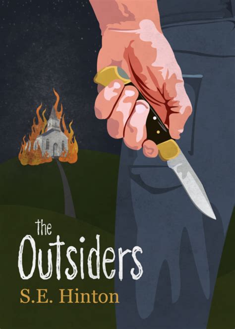 The Outsiders Book Cover on Behance