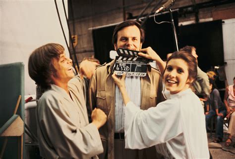 REFOCUSED MEDIA - Carrie Fisher behind the scenes throughout the...