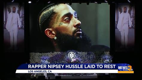 Nipsey Hussle funeral service draws mourners from across the country