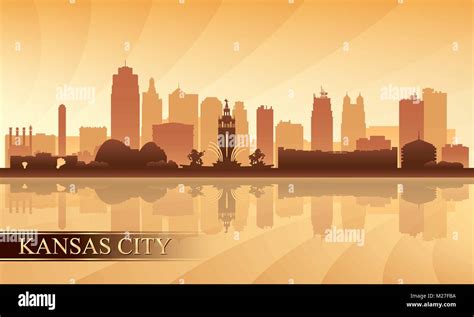 Kansas City skyline silhouette background, vector illustration Stock Vector Image & Art - Alamy